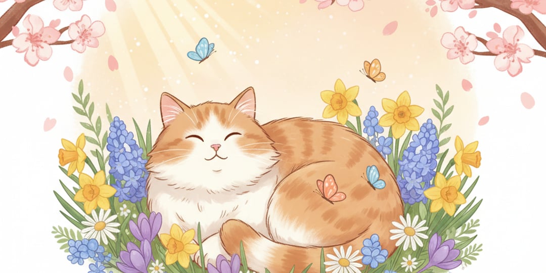 Spring Cat Care: Shedding, Allergies, Fleas & Outdoor Safety