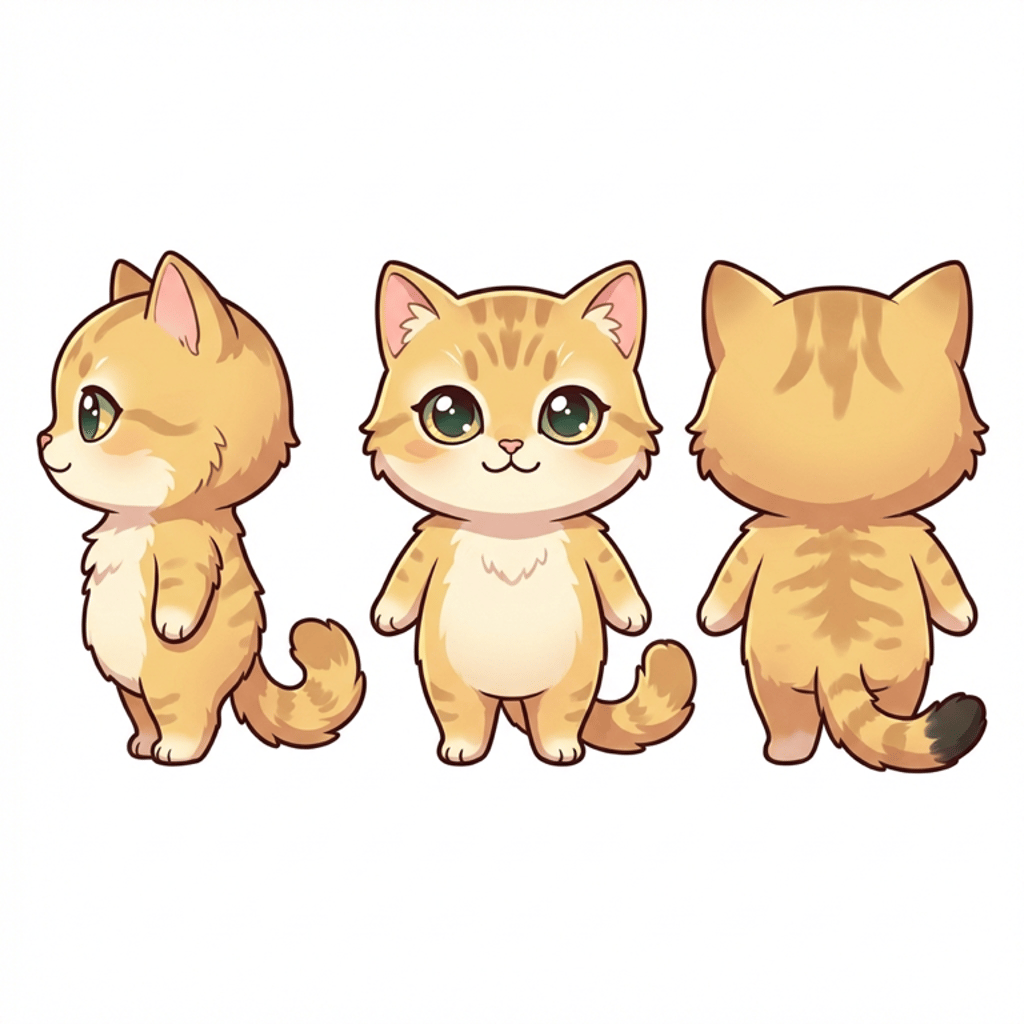 Oliver multi-angle reference — providing multiple views produces the most accurate emotes