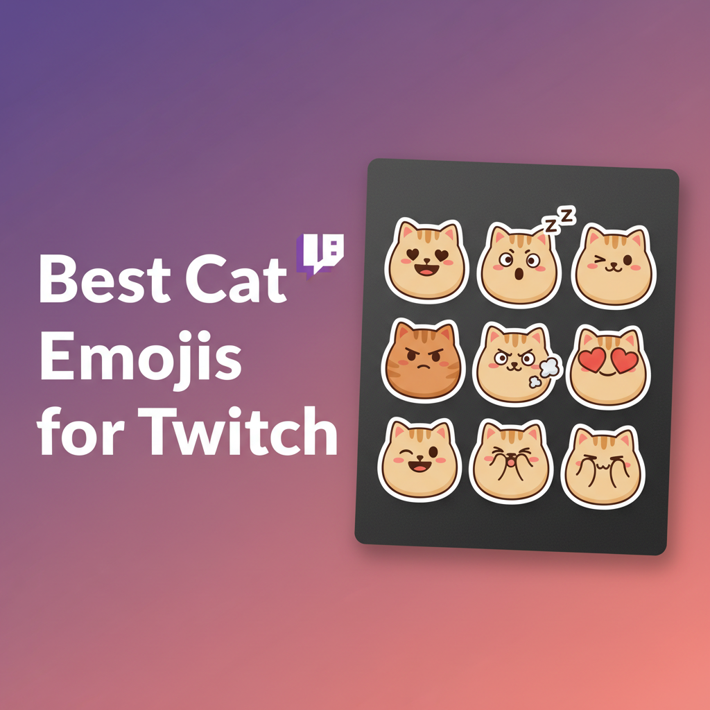 Best Custom Cat Emojis for Twitch Streamers: A Complete Guide