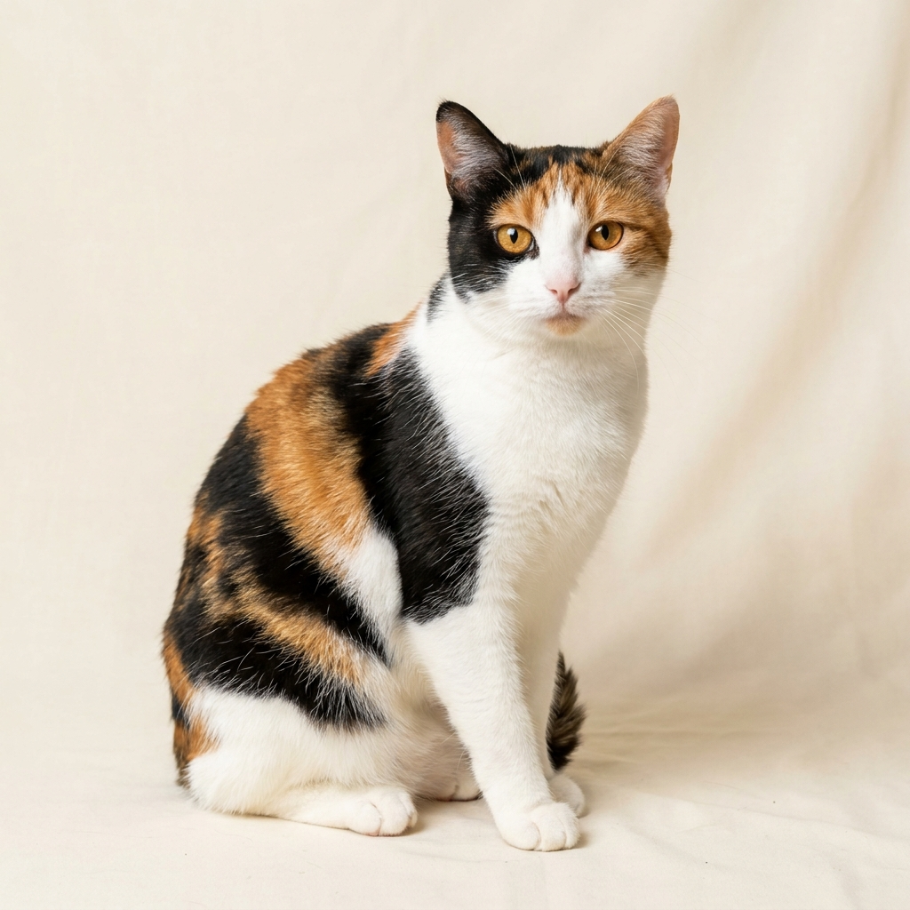 Calico cat color picture