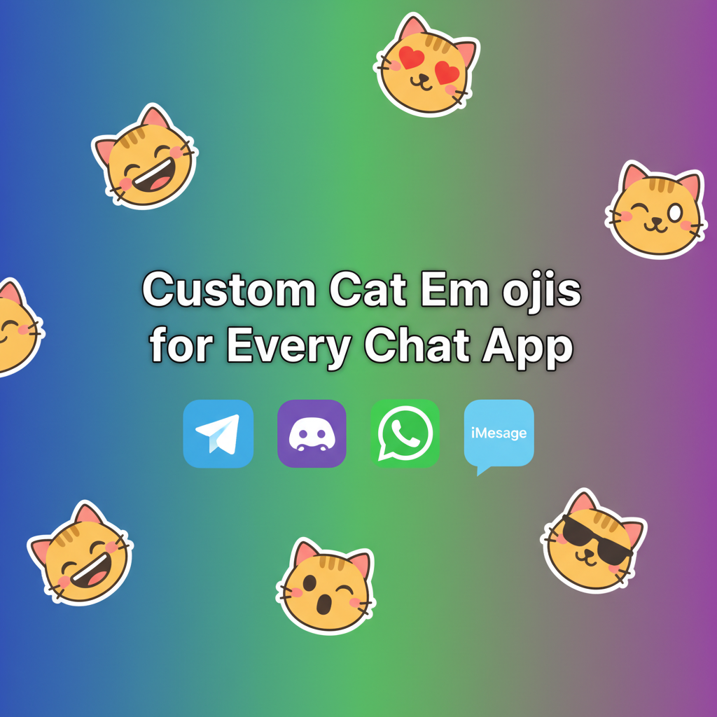 How to Use Custom Cat Emojis on Telegram, Discord & WhatsApp