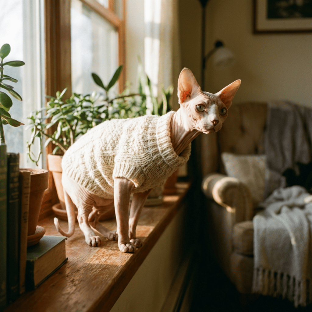 Coco the Calico — unique multicolor patterns make emotes memorable and distinctive