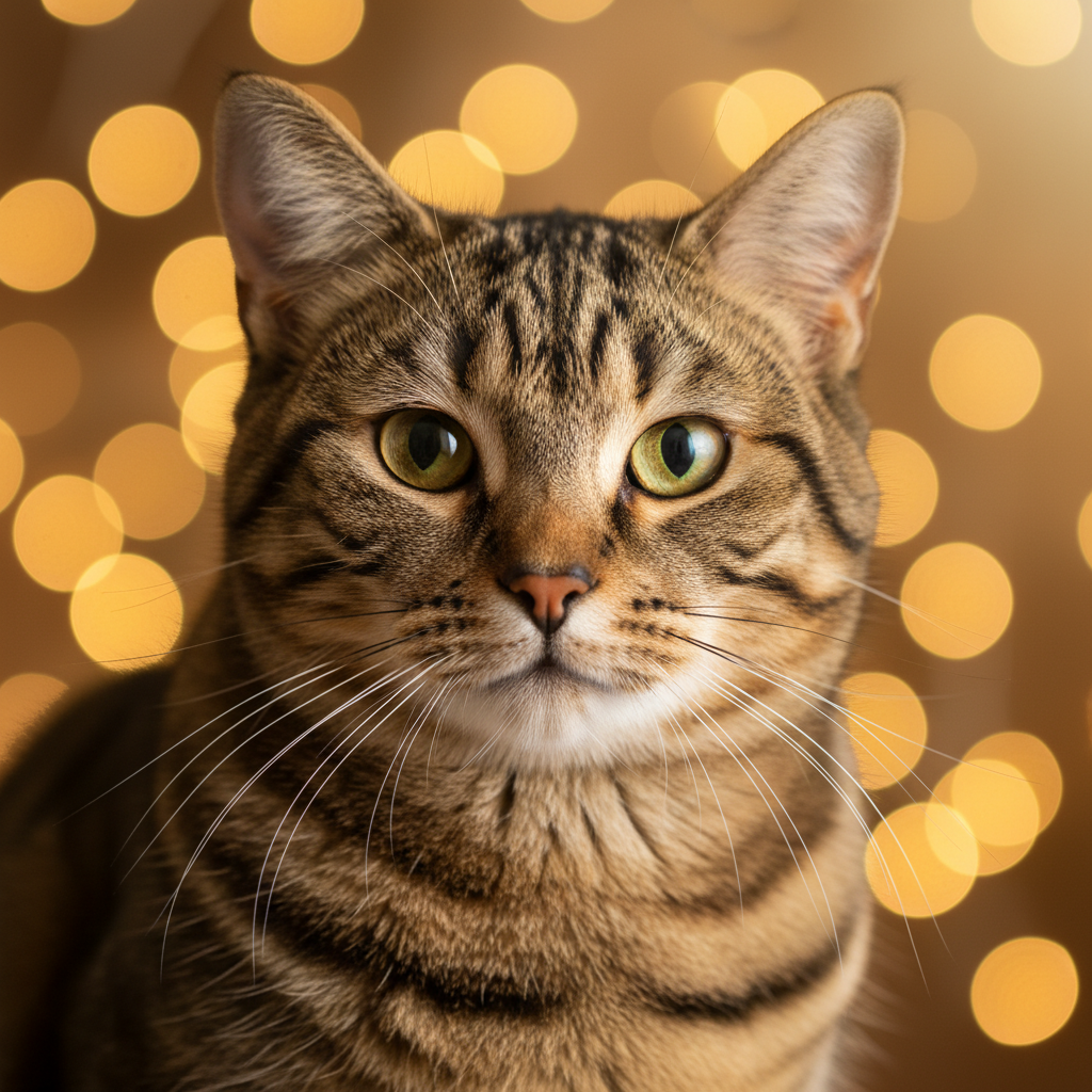 Dragon Li cat portrait