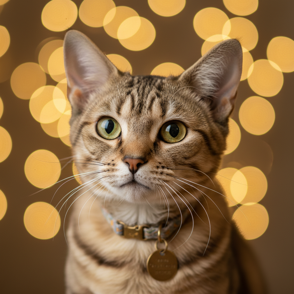 German Rex cat portrait