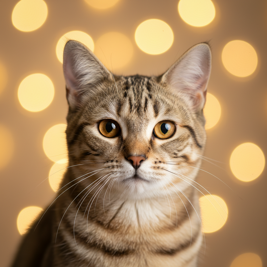 Jianzhou cat cat portrait