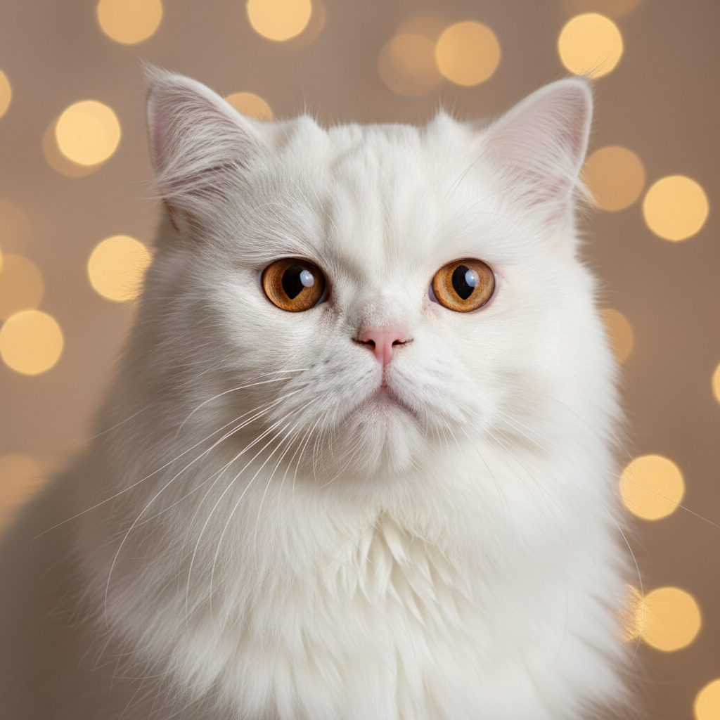 Persian cat portrait