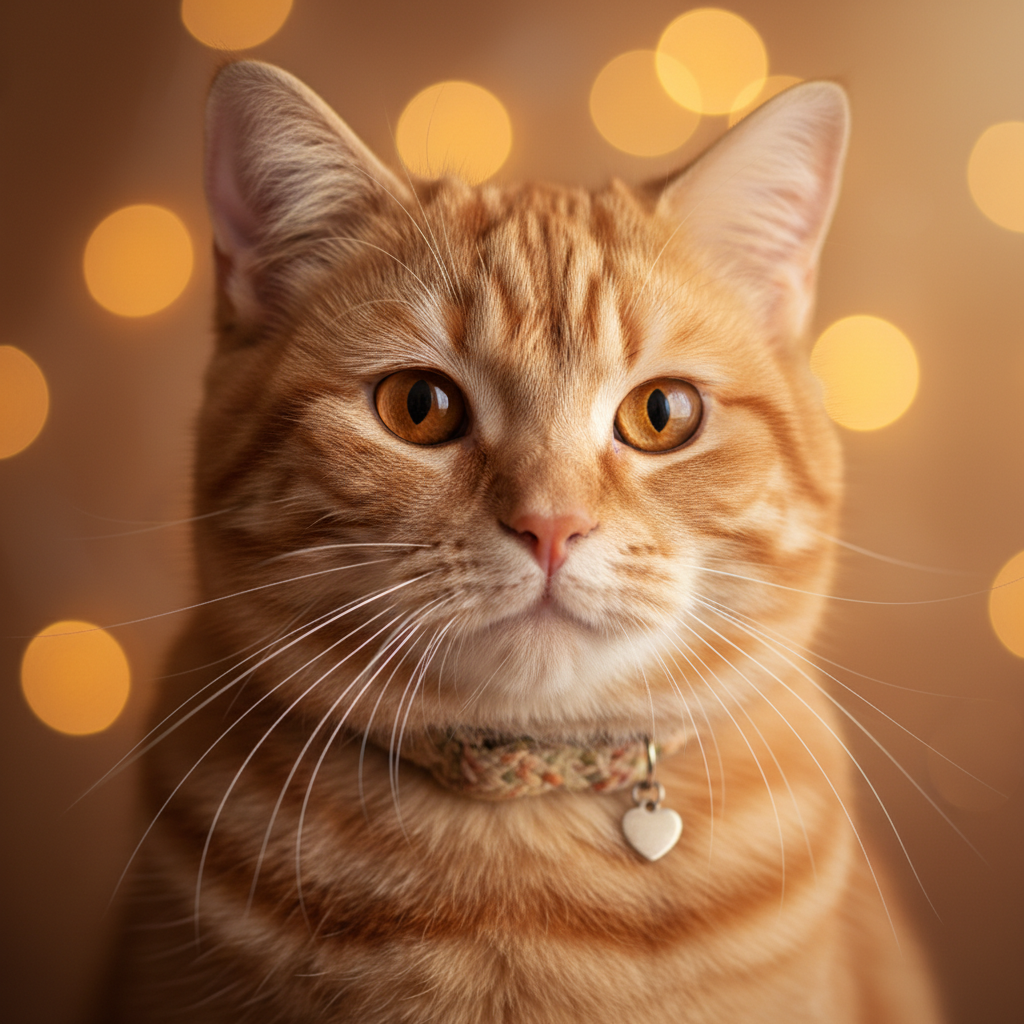 Suffolk cat portrait