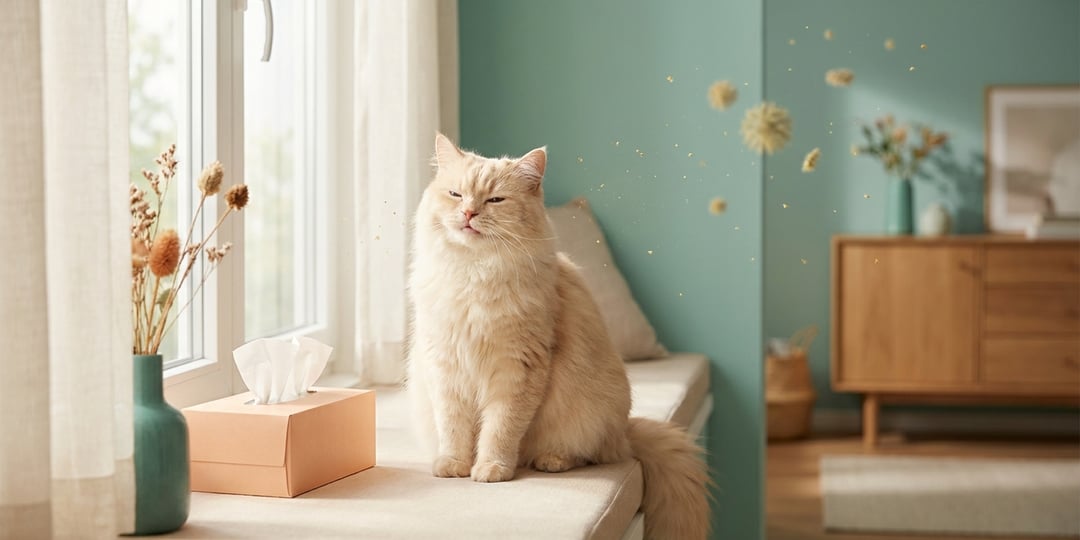 Cat Sneezing: Causes, Home Care, URI Signs & When to Worry