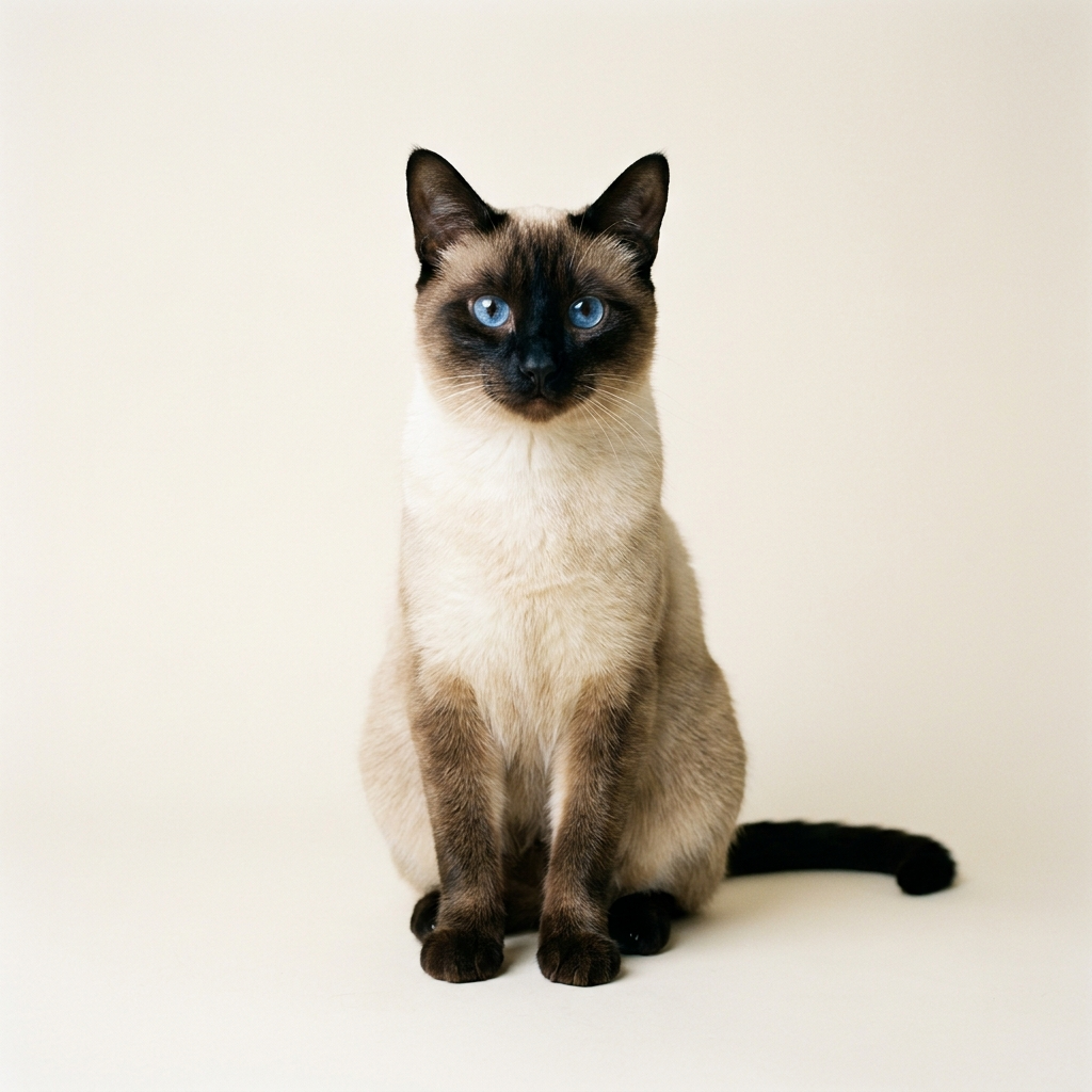 Colorpoint cat color picture