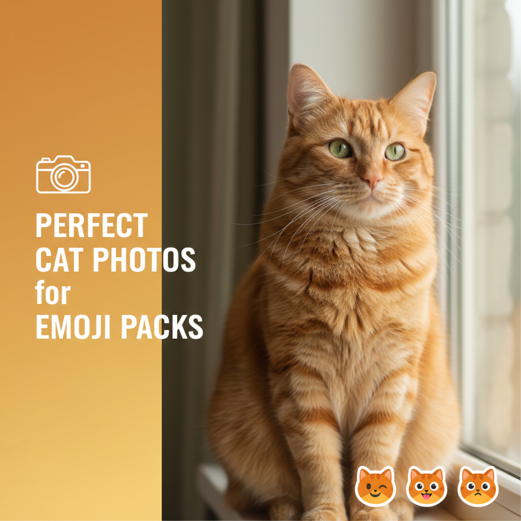 How to Take Perfect Cat Photos for Custom Emoji Packs — Cat Photography Tips That Actually Work